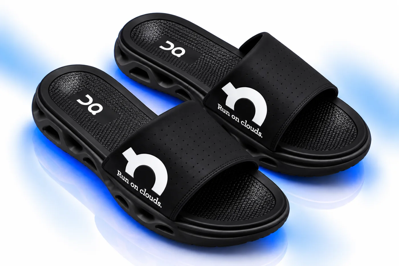 On Cloud Slide All Black